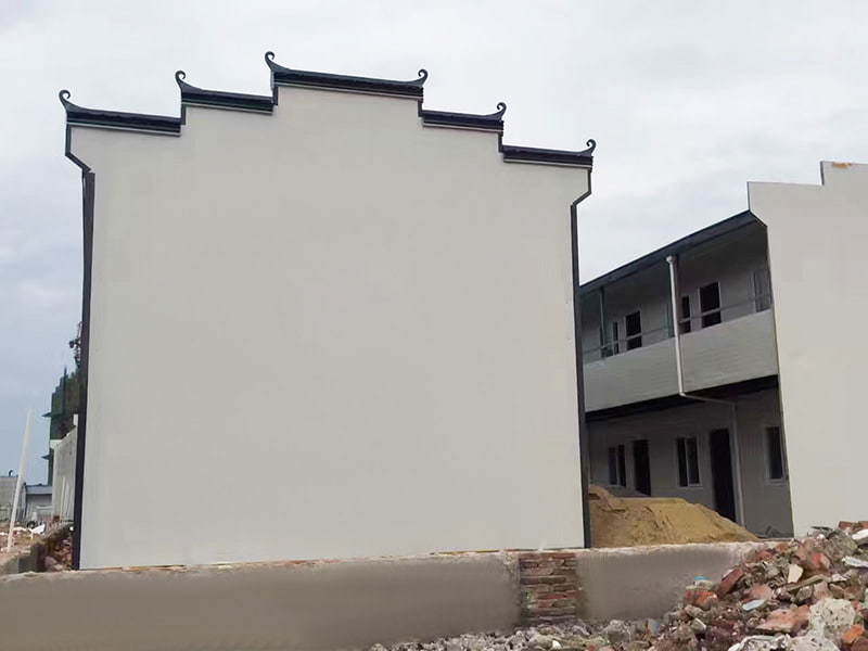 ছাদের কভার সহ কে-টাইপ মডুলার হাউস